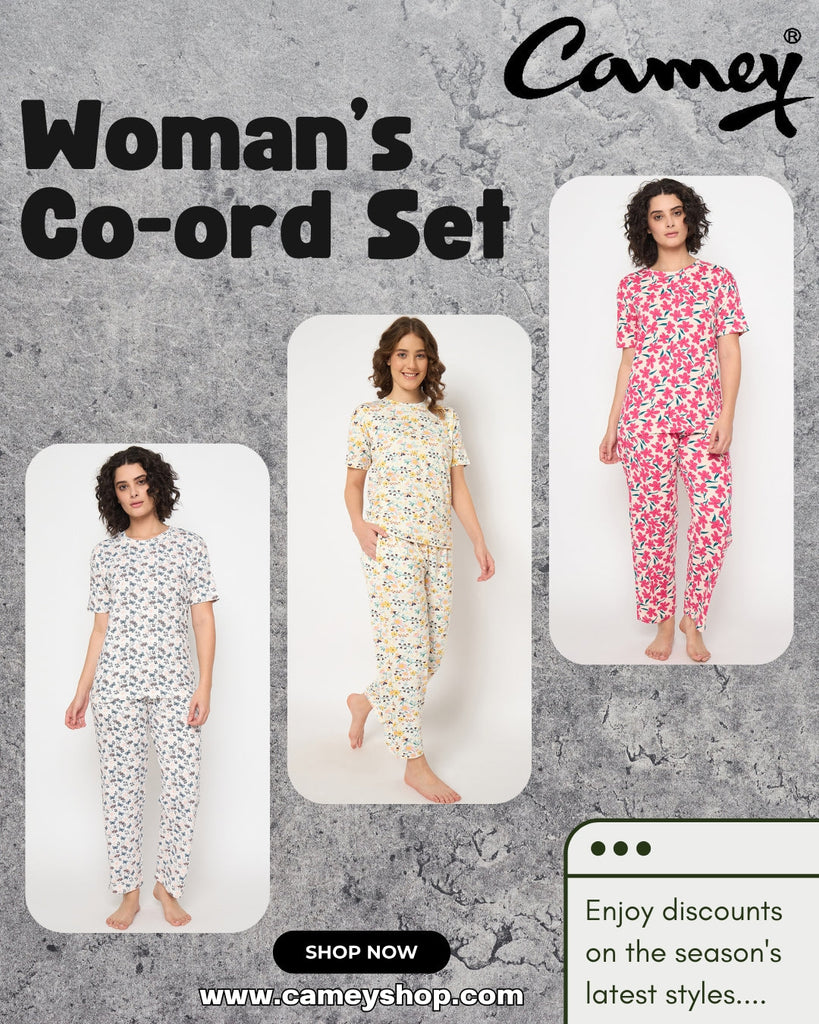Style Meets Simplicity: Why a Co-ord Set for Woman Is the Ultimate Fashion Statement — Discover the Best at Camey Shop