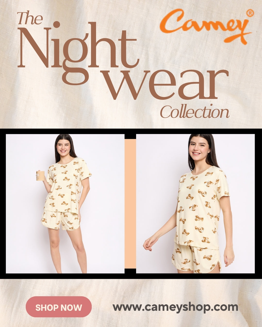 Sweet Dreams Start Here: Why Cotton Short Nightwear for Women Is the Ultimate Comfort Wear — Discover the Best at Camey Shop