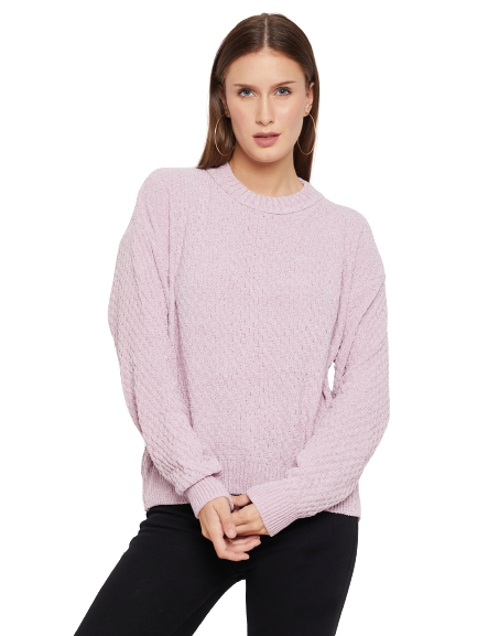 Women Woolen winter full sleeve Round Neck top|Sweater