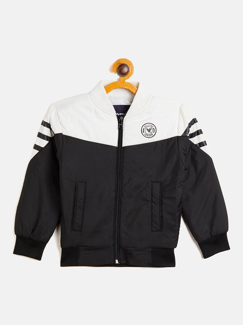Kids Boys Regular Fit Bomber Jacket For Winter Wear - Camey Shop