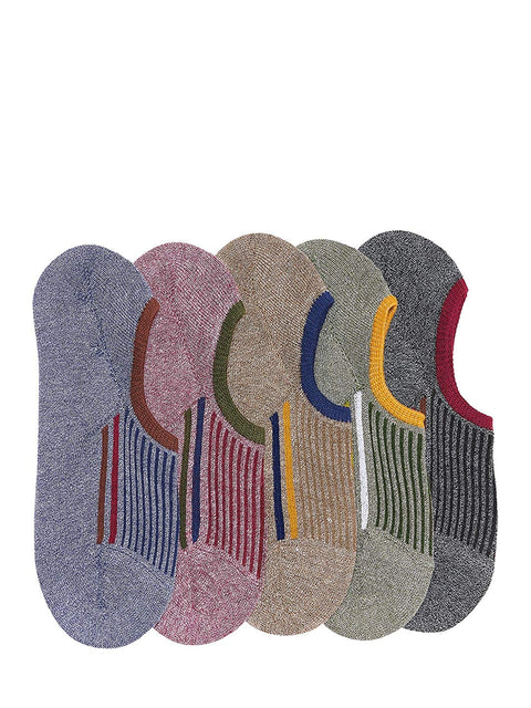 Camey Men's Pack Of 5 Loafer Socks - Camey Shop