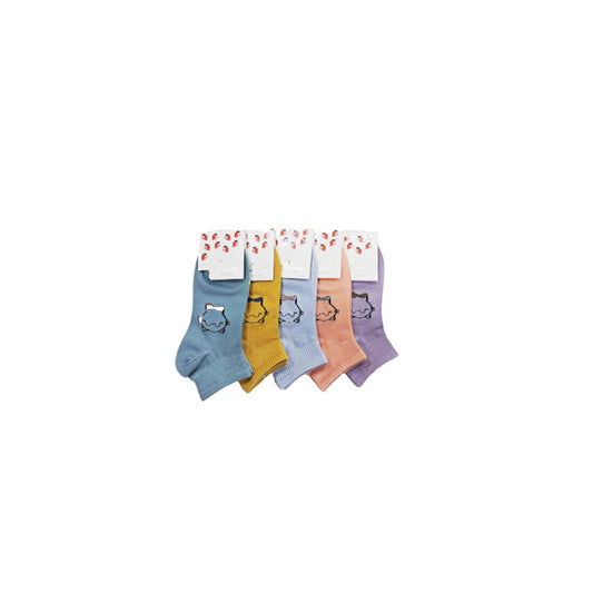 Camey Ankle Length Socks for Women (Assorted) Pack of 5 - Camey Shop