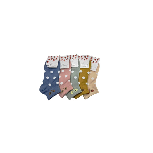 Camey Ankle Length Socks for Women (Assorted) Pack of 5 - Camey Shop