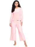 Women's Winter Full Sleeve Top and Palazzo Pants Regular Fit Night Suit Round Neck Top and Palazzo Set Ladies Night Dress