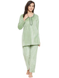 Women Woolen|Winter Velvet Kurti & Pajama Set|kashmiri design kurti set