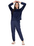 Women's Winter Full Sleeve Top and Jogger With 2 side pockets