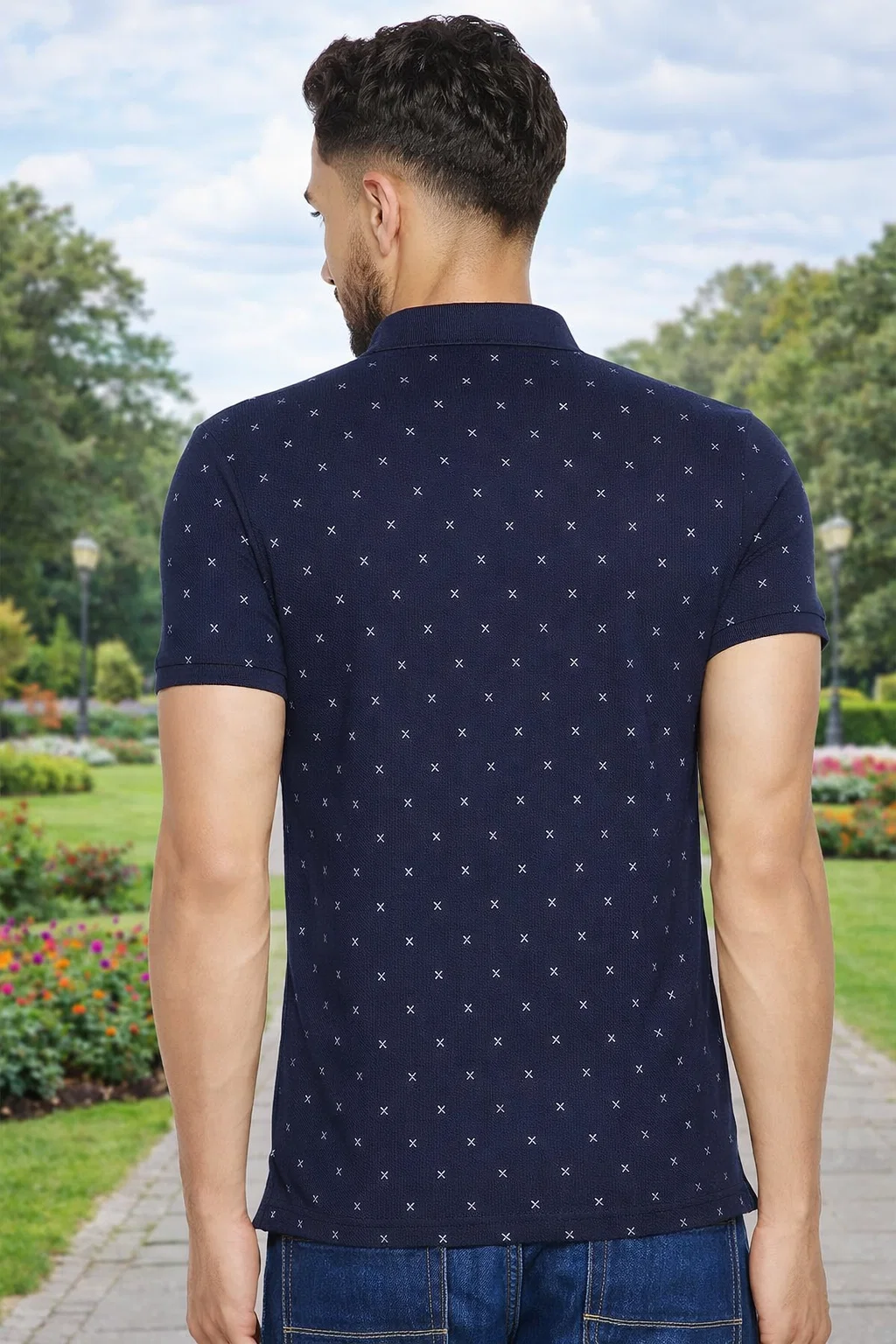 Camey Printed T-Shirts – Stylish Men's Fashion Online | Men's Printed Half Sleeves Cotton Front Button T-Shirt