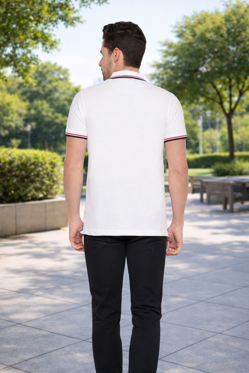 Camey Solid T-Shirts for Men – Traditional & Evergreen Style | Men's Solid Polo T-Shirt