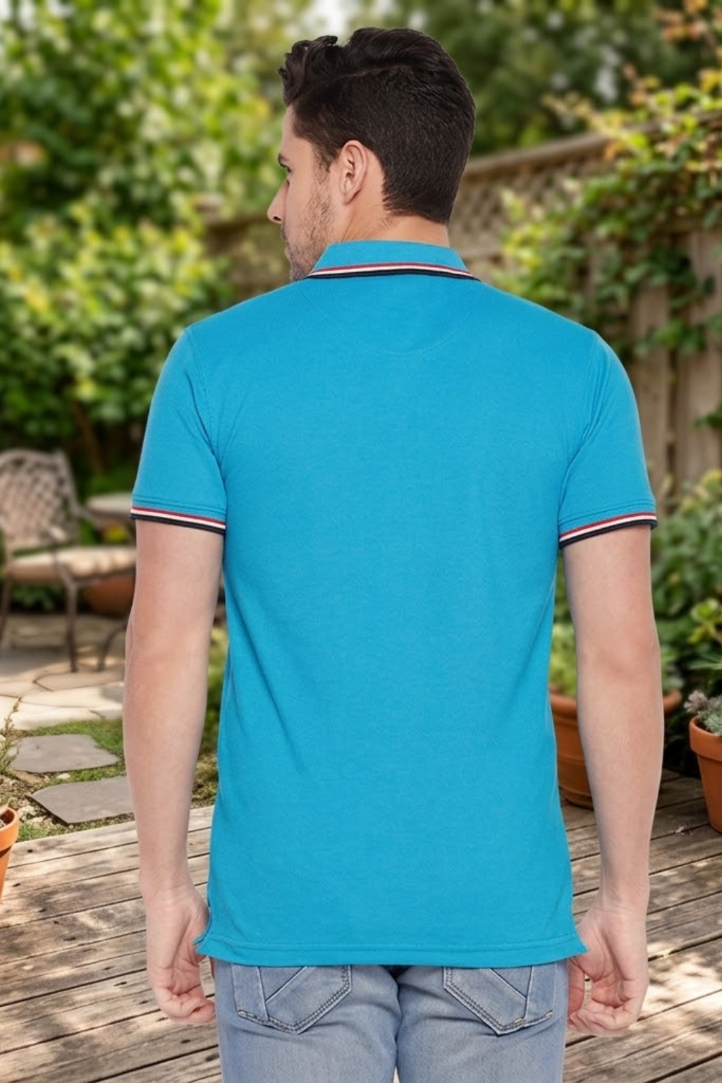 Camey Men's Graphic Tees – Strong Prints, Soft Cotton | Men's Solid Polo T-Shirt