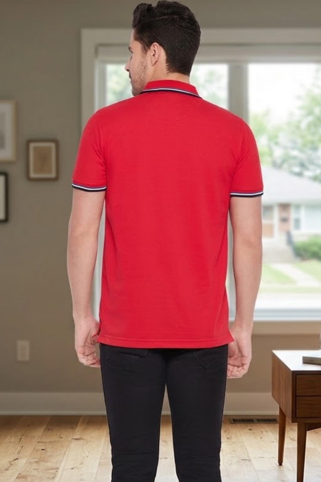 Camey Round Neck T-Shirts – Best Casual Wear for Men | Men's Solid Polo T-Shirt