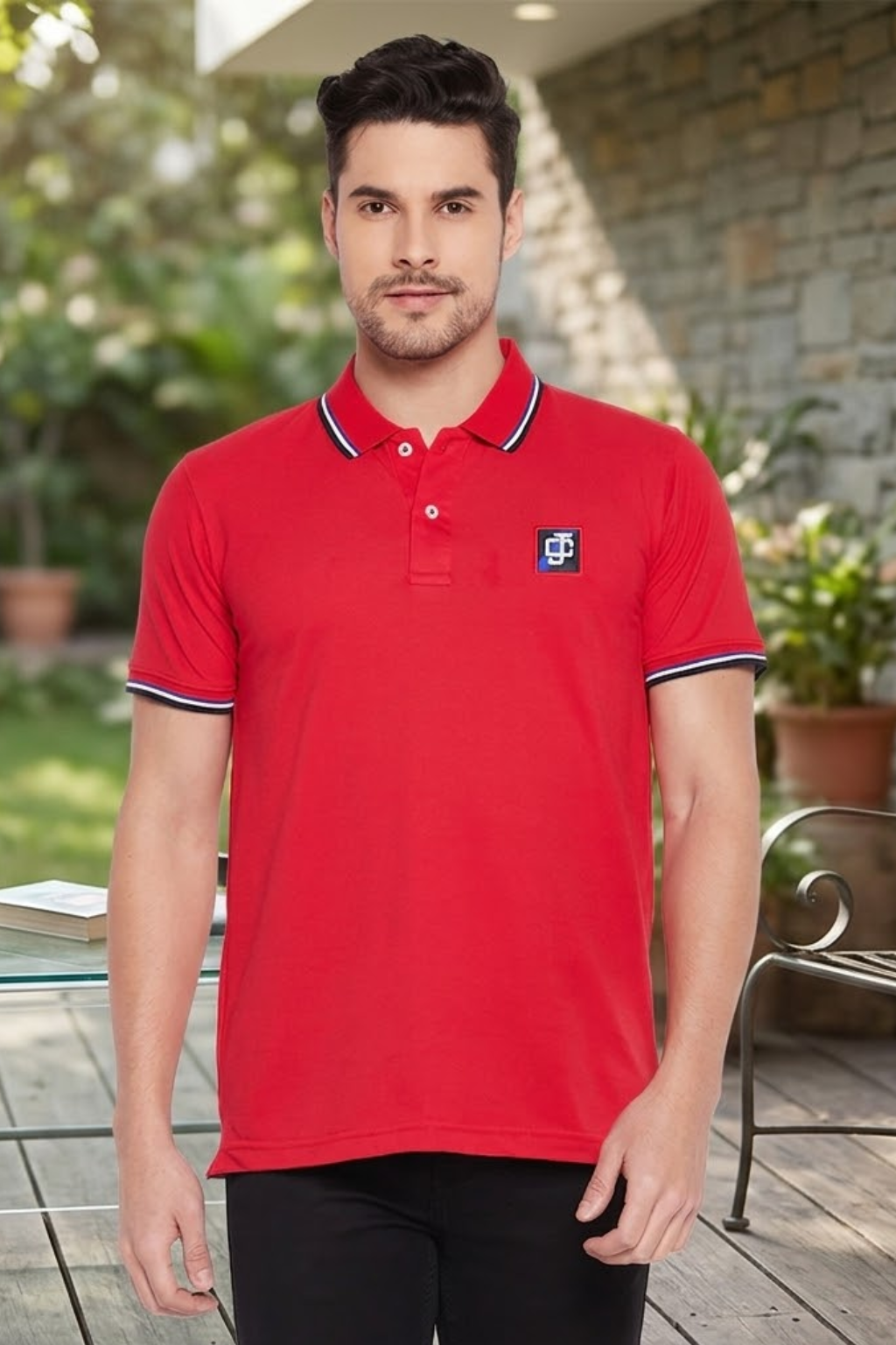 Camey Round Neck T-Shirts – Best Casual Wear for Men | Men's Solid Polo T-Shirt