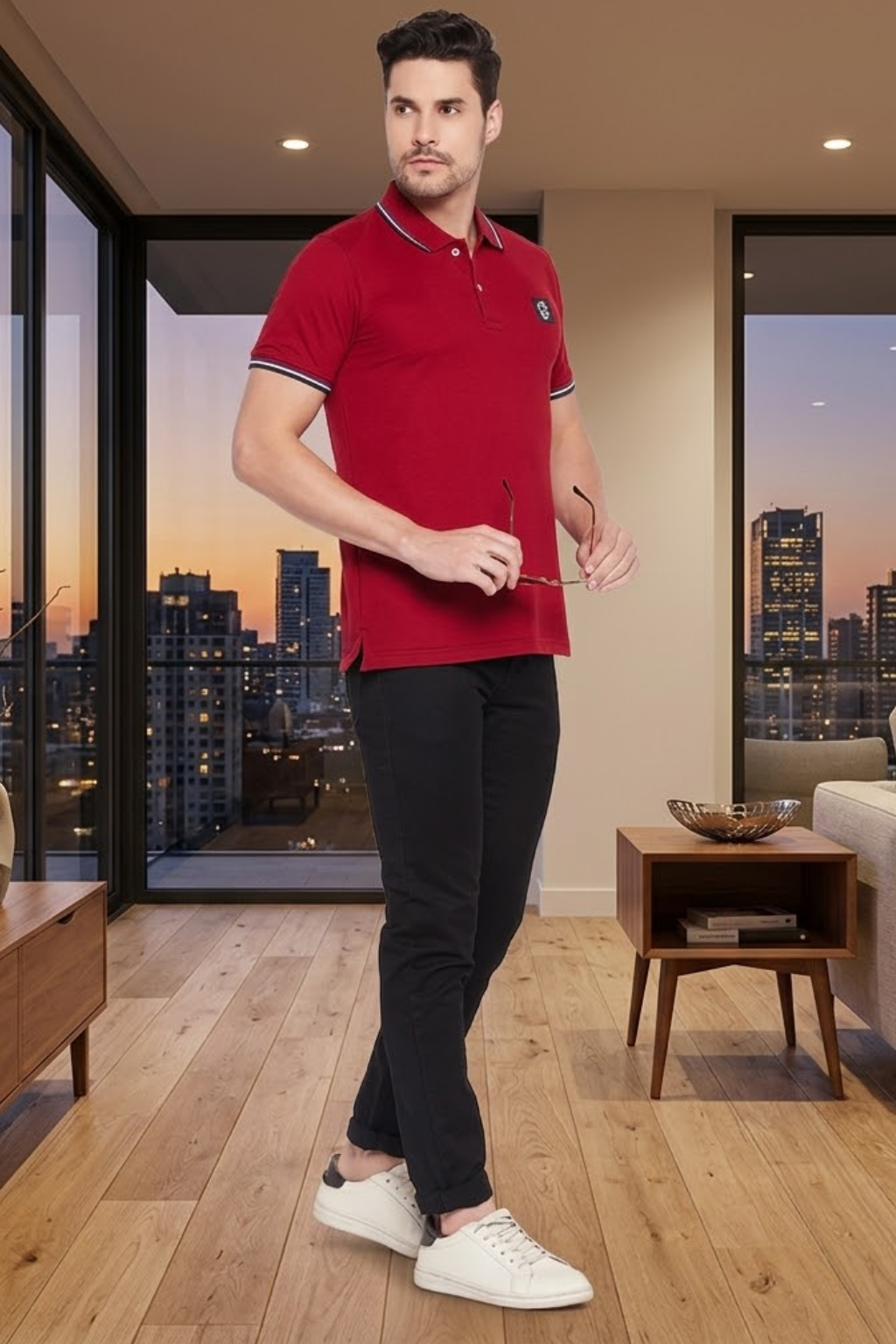 Shop Camey T-Shirts for Men – Everyday Comfort & Style | Men's Solid Polo T-Shirt