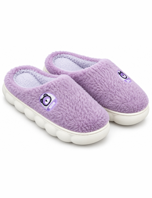 Camey Women’s Plush Indoor Slippers with Cute Prints | Soft Winter Slippers