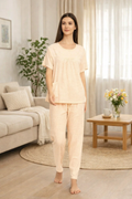 Women’s Polka Dot Night Suit Set | Soft Viscose Women Night Suit Soft & Comfortable