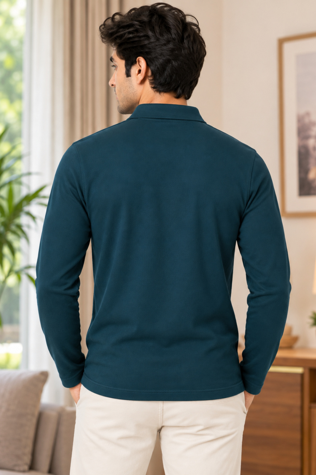 Men's Matty Polo T-Shirt For Men with Pocket | Full Sleeve T-Shirt For Men