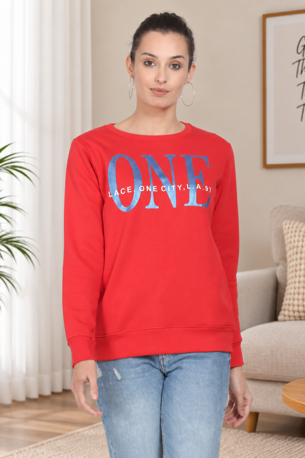 Sweatshirt Round Neck for Women