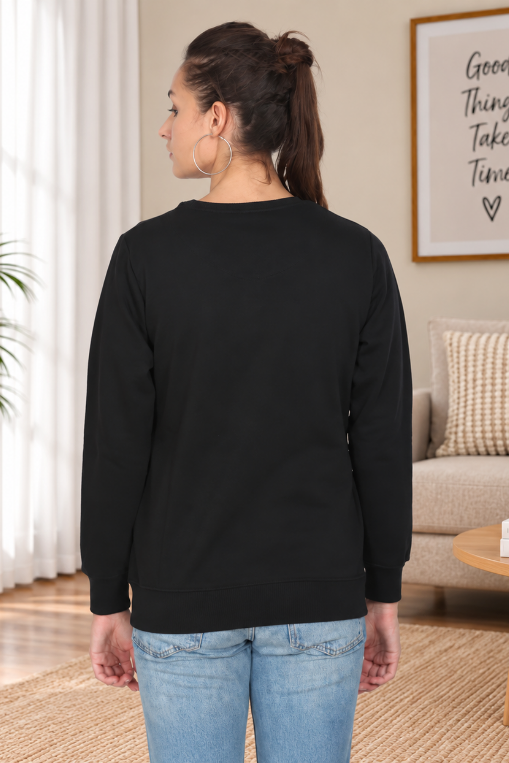 Sweatshirt Round Neck for Women