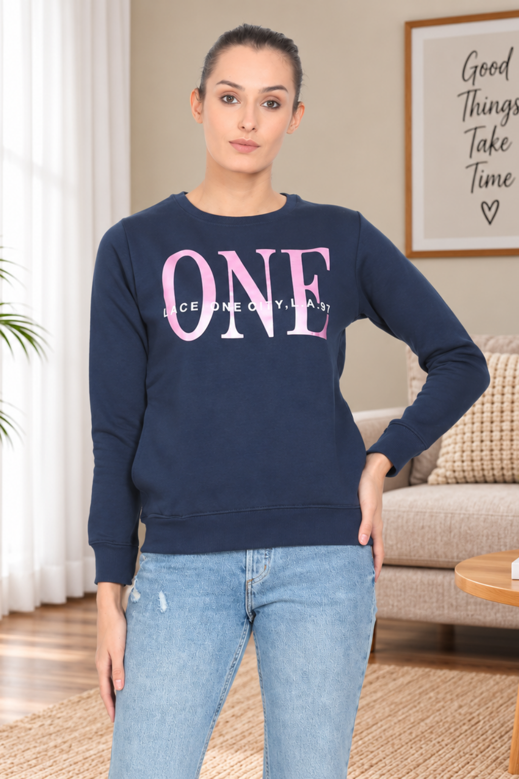 Sweatshirt Round Neck for Women