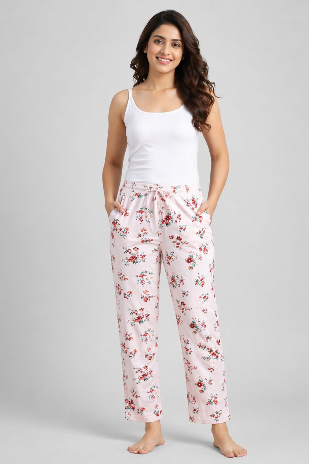 Camey Women's Printed Pyjama Pants, Lounge wear, Sleepwear