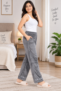 Women’s Jacquard Super Soft Lining Embroidered Pajama