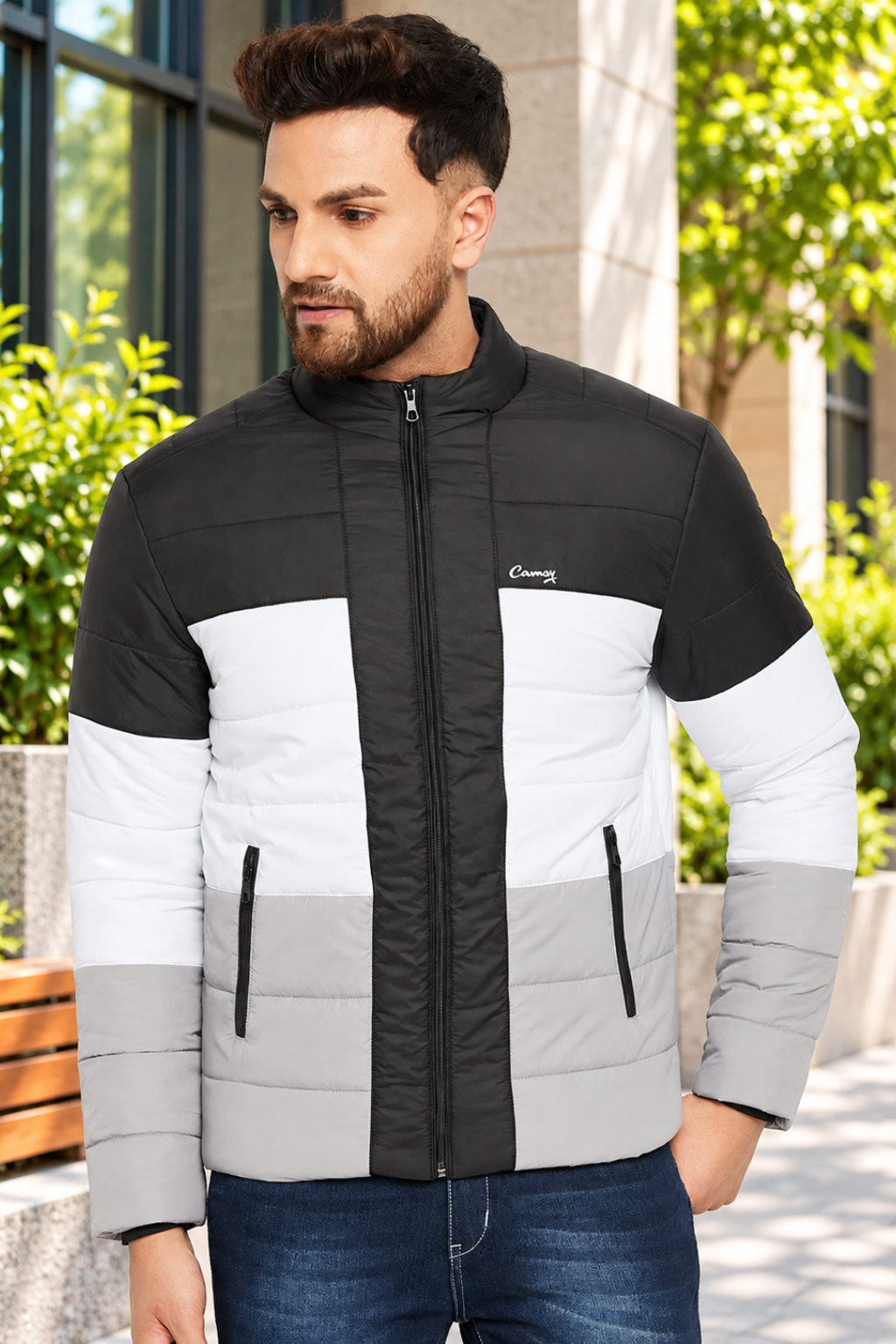 Mens Full Sleeve Zipper Jackets