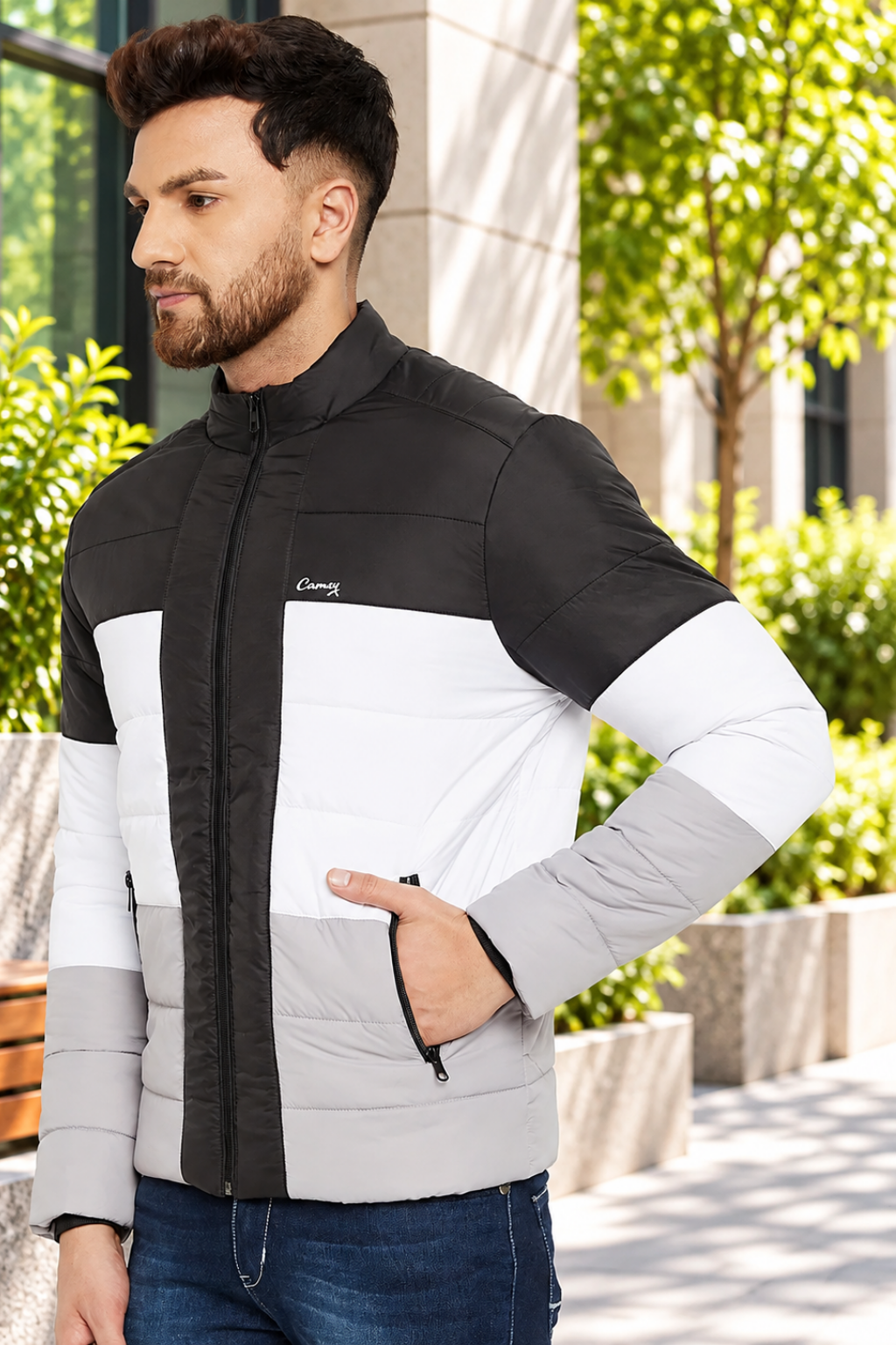 Mens Full Sleeve Zipper Jackets
