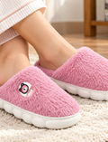 Camey Women’s Plush Indoor Slippers with Cute Prints | Soft Winter Home Slippers
