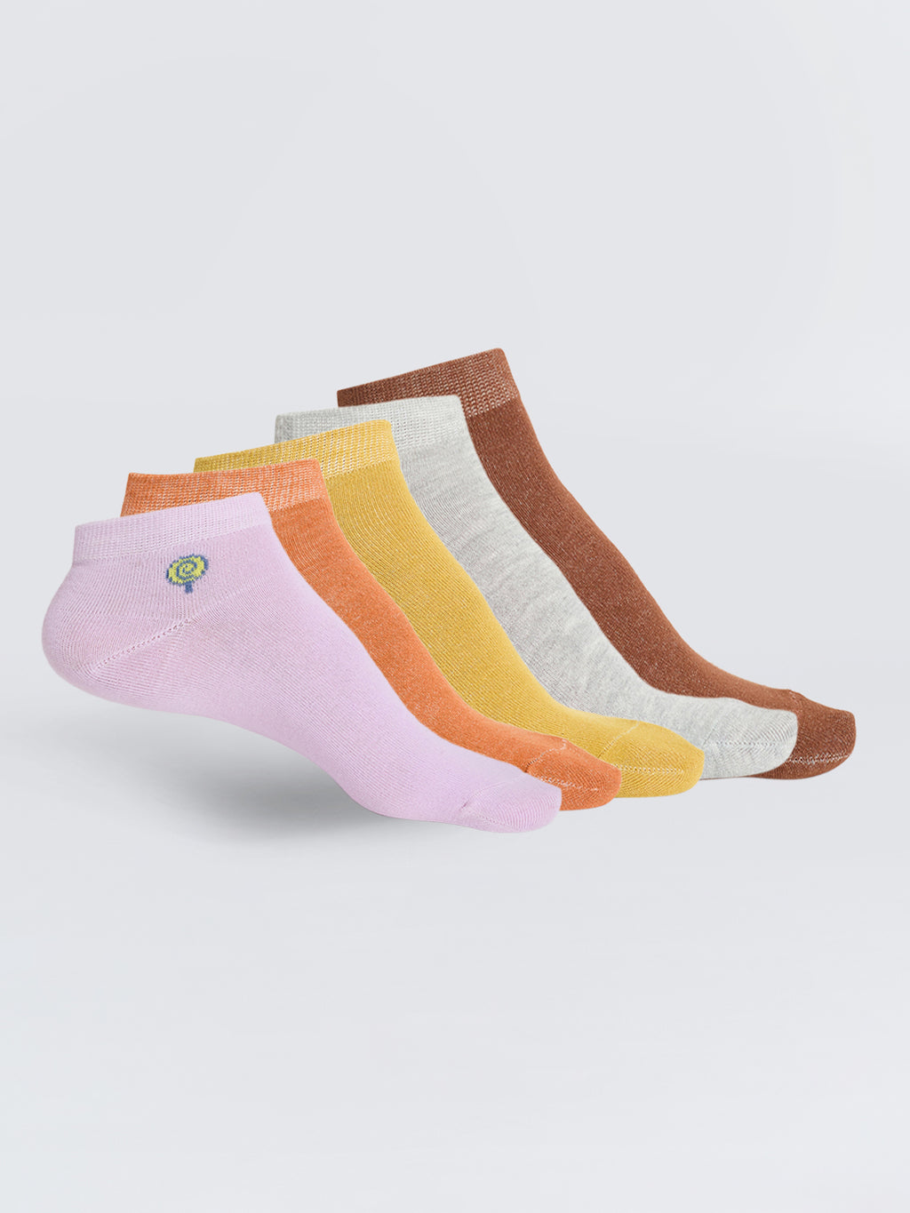 Buy Camey Women’s Socks – Comfort Fit for Daily Wear | Women's Snicker Socks, Pack of 5, Multicolours