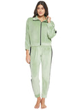 Women's Winter Full Sleeve Top and Short Pajama Pants Regular Fit Night Suit