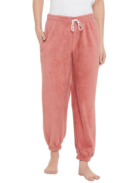 Women's Winter Soft & Warm Coral_Fleece Lower | Pyjama with 2 side pockets
