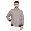Men's Regular Fit Bomber Jacket For Winter Wear
