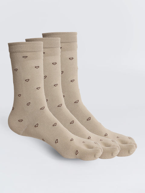 Thumb Socks, 3 Pairs, Comfortable Cotton Blend