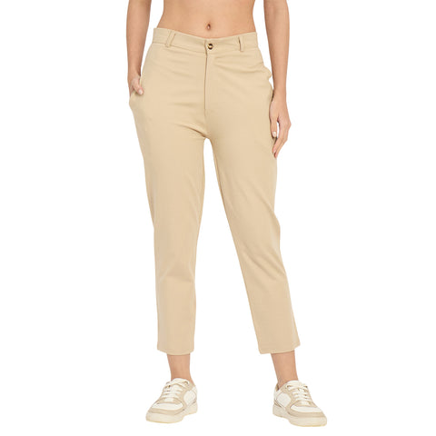 Women’s Slim Fit Pants, Khaki