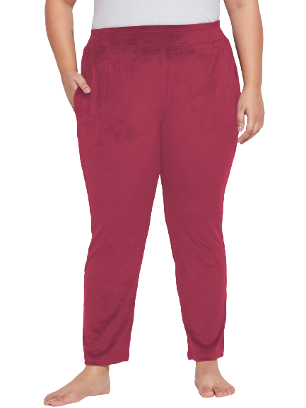 Women's Winter Soft & Warm Velvet Lower/Track Pant/Pyjama with 2 side pockets