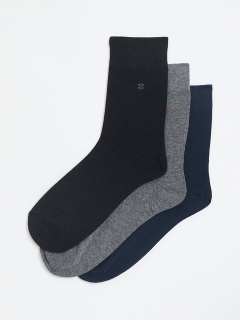 Mens Cotton Crew Socks Pack of 3