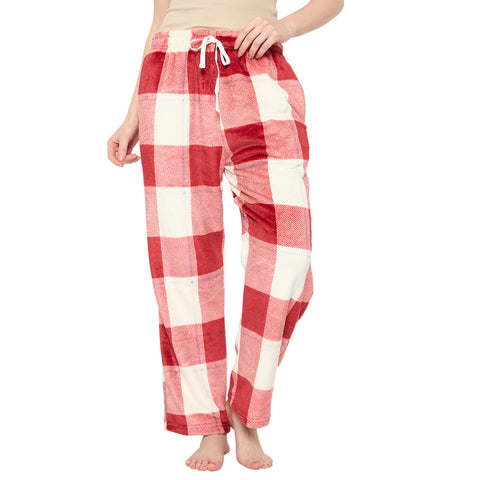 Women's Winter Soft & Warm Checked Lower | Pyjama