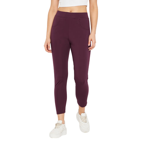 Women Solid Jegging with 2 side pockets