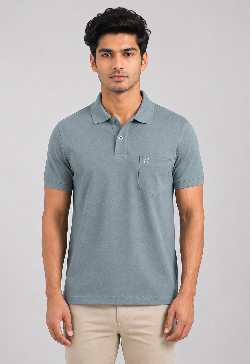 Men's Polo T-Shirt | Regular Fit Matty Fabric | Half Sleeve Collar Neck Casual Polo Tee with Chest Pocket | T-Shirt for Men