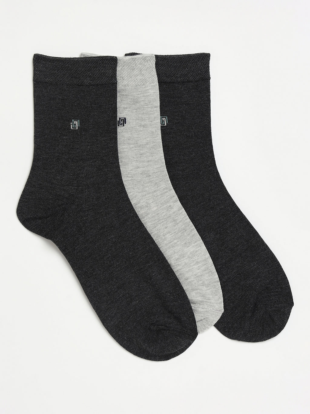 Men's Ankle Socks, Pack of 3, Assorted Colors