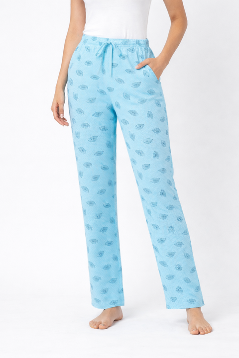 Camey Women's Printed Pyjama Pants, Floral Pattern, Sleepwear