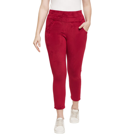 Women's Winter Soft & Warm Corduroy trouser|Pajayma with 2 side pockets