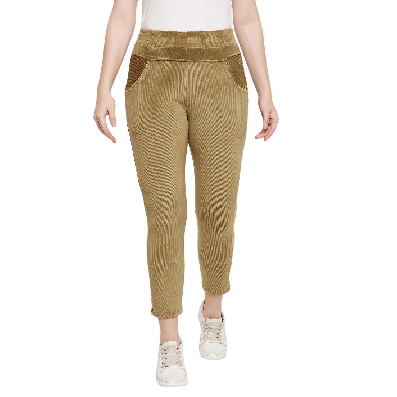 Women's Winter Soft & Warm Corduroy trouser|Pajayma with 2 side pockets