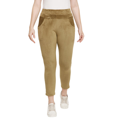 Women's Winter Soft & Warm Corduroy trouser|Pajayma with 2 side pockets