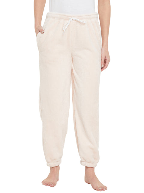 Women's Winter Soft & Warm Jacquard Lower | Pyjama with 2 side pockets