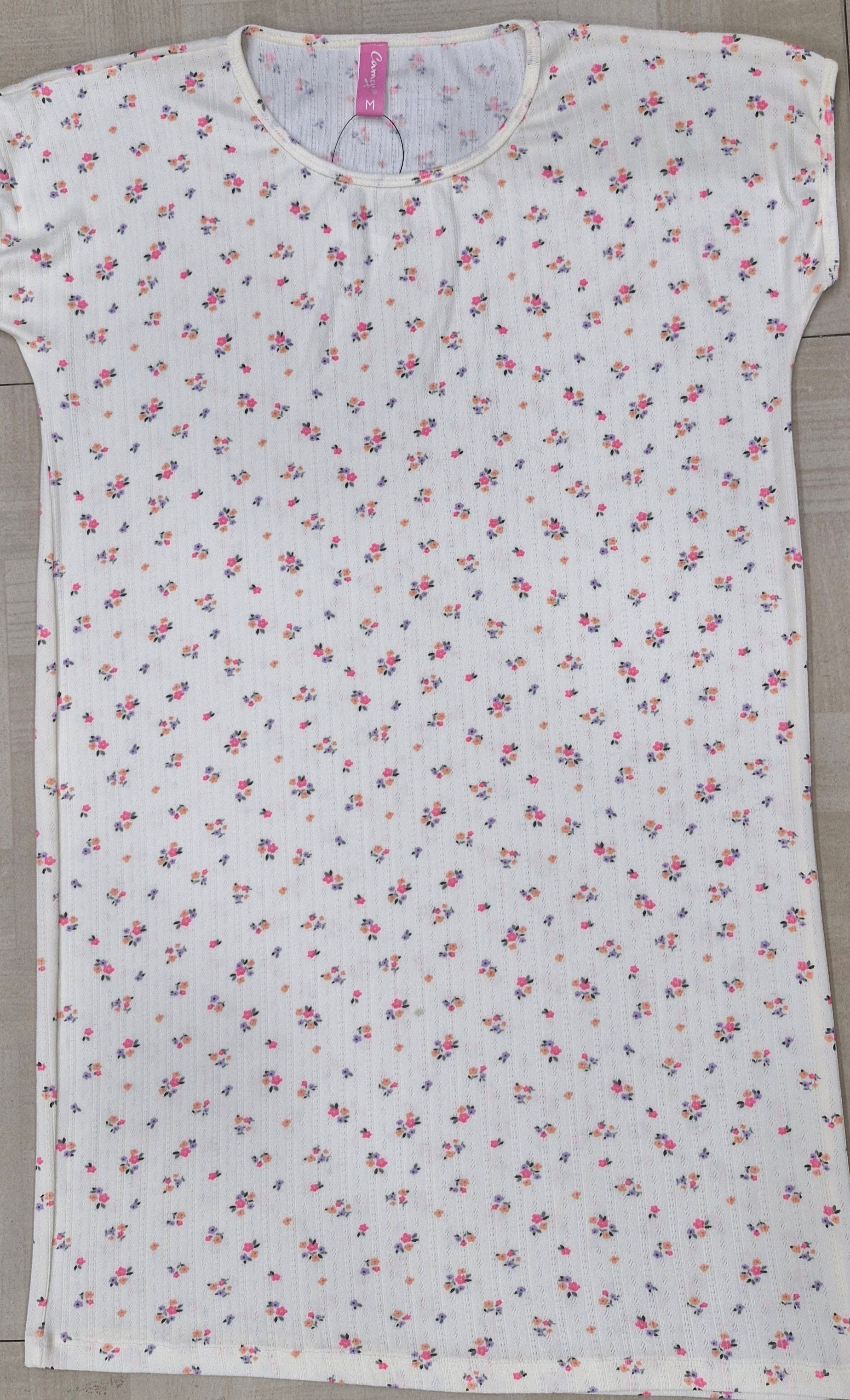 Women’s Knee Length Nighty | Soft Comfortable Sleepwear | Cap Sleeve Short Night Dress