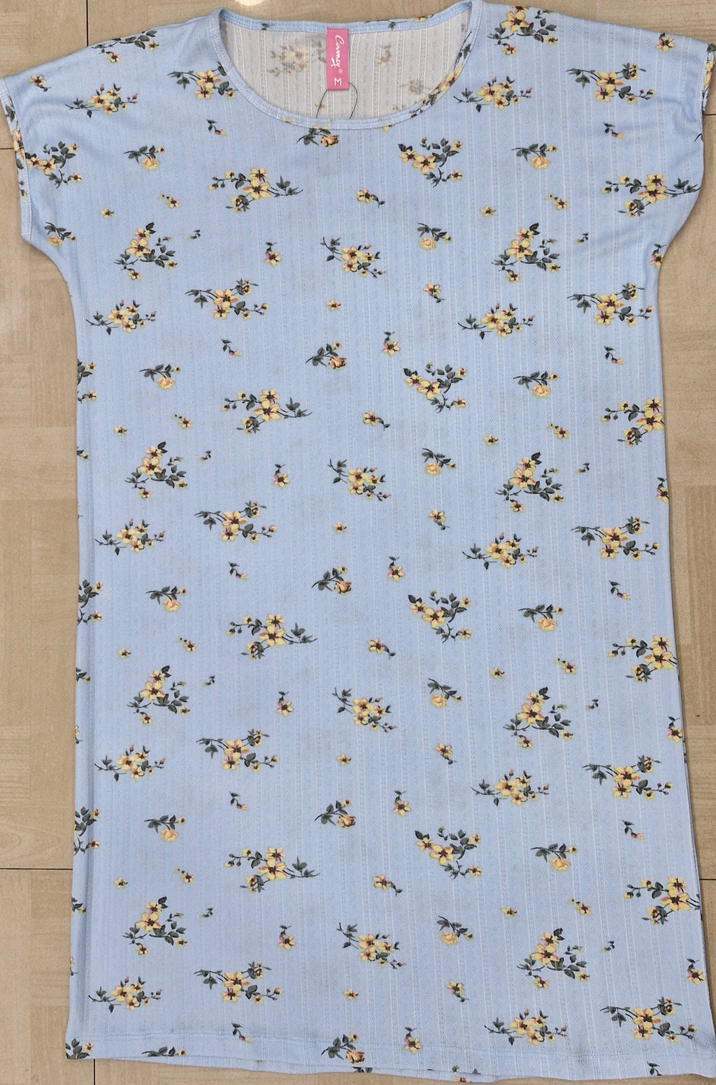 Women’s Knee Length Nighty | Soft Comfortable Sleepwear | Cap Sleeve Short Night Dress