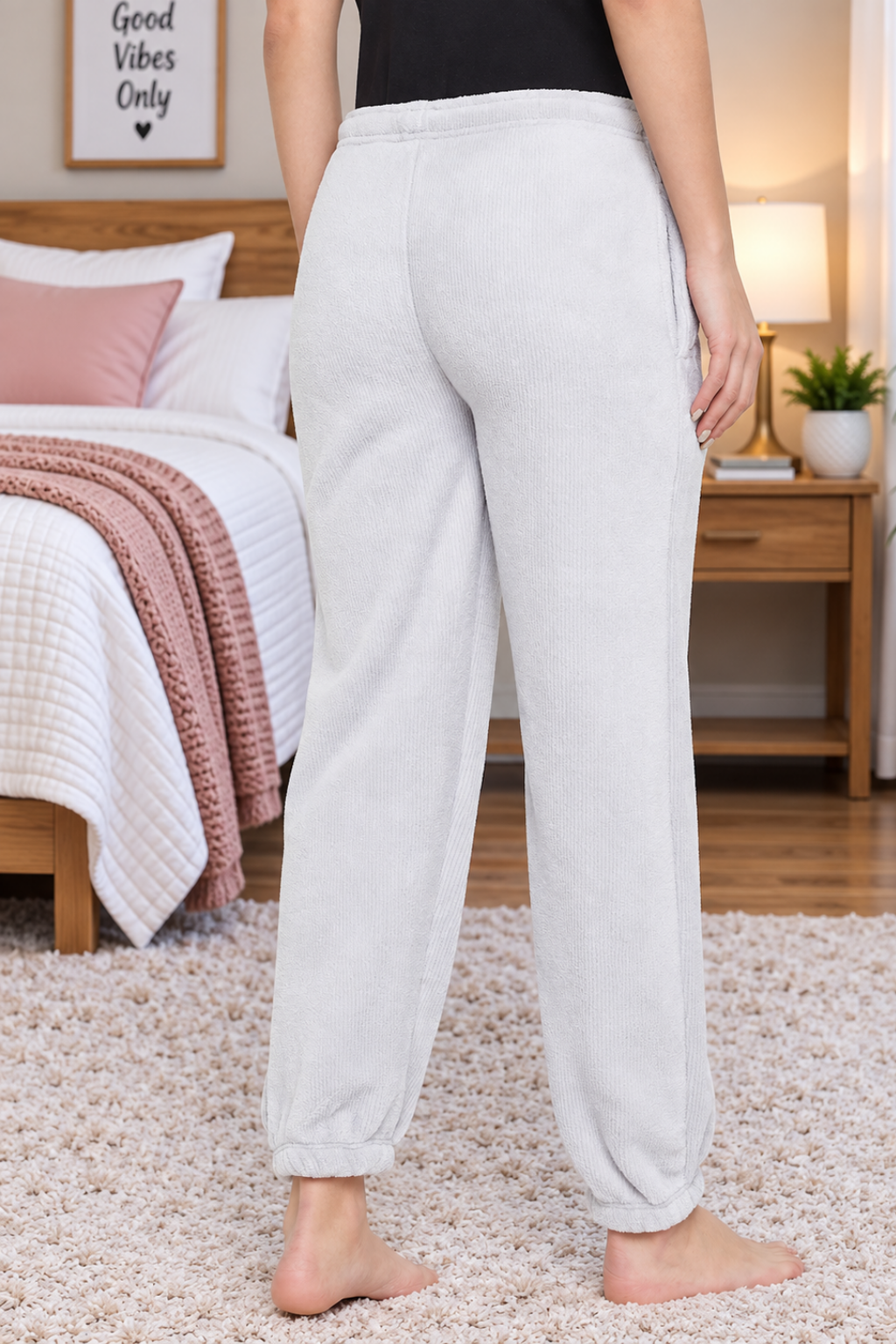 Women's Winter Soft & Warm Jacquard Lower | Pyjama with 2 side pockets