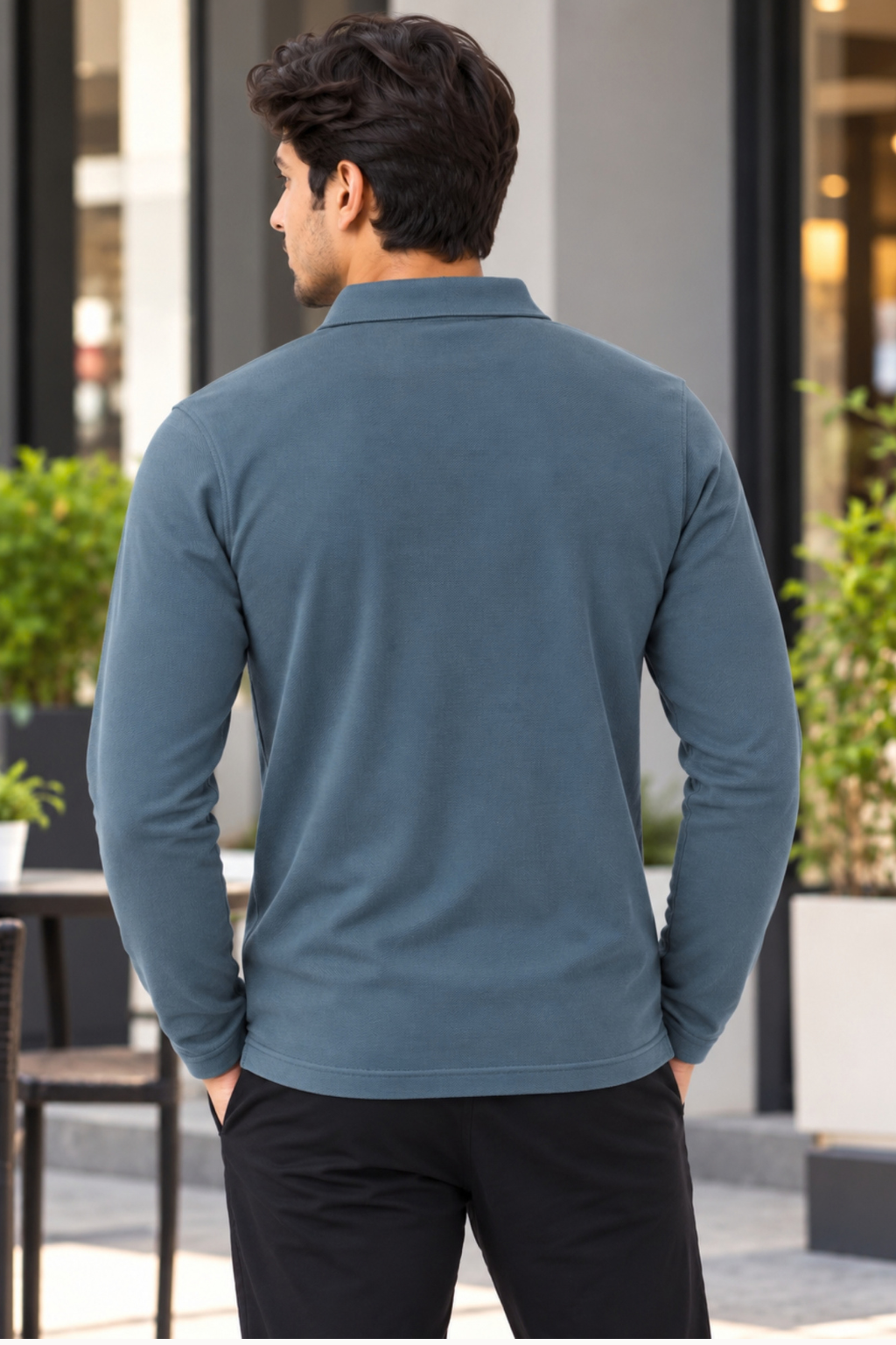 Mens Matty Polo T-Shirt with Pocket | Regular Fit | Full Sleeve Casual T-Shirt