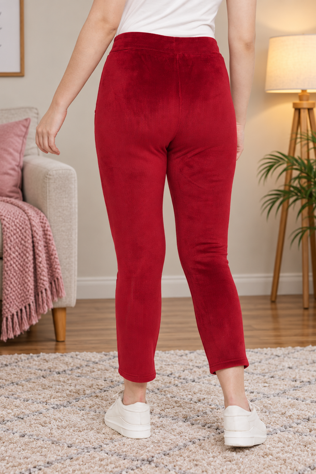 Women's Winter Soft & Warm Corduroy trouser|Pajayma with 2 side pockets