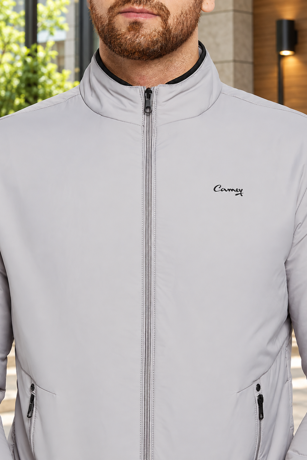 Full Sleeve Solid Men Jacket